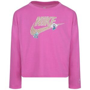 Nike Little Girls Notebook Logo Knit Top -‎ Playful Pink Size M